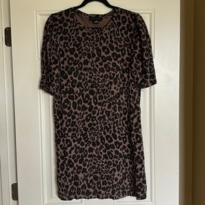 Sanctuary Short Sleeve Leopard Dress. Size XS